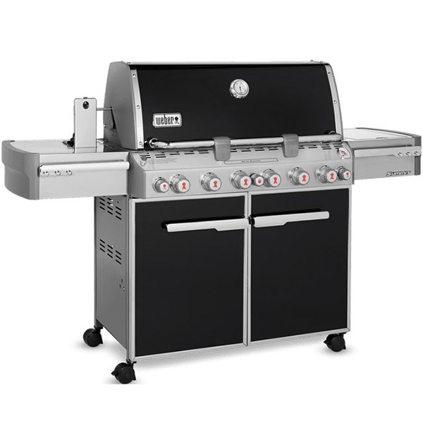Summit E-670 Gas Grill - Black - Intensery