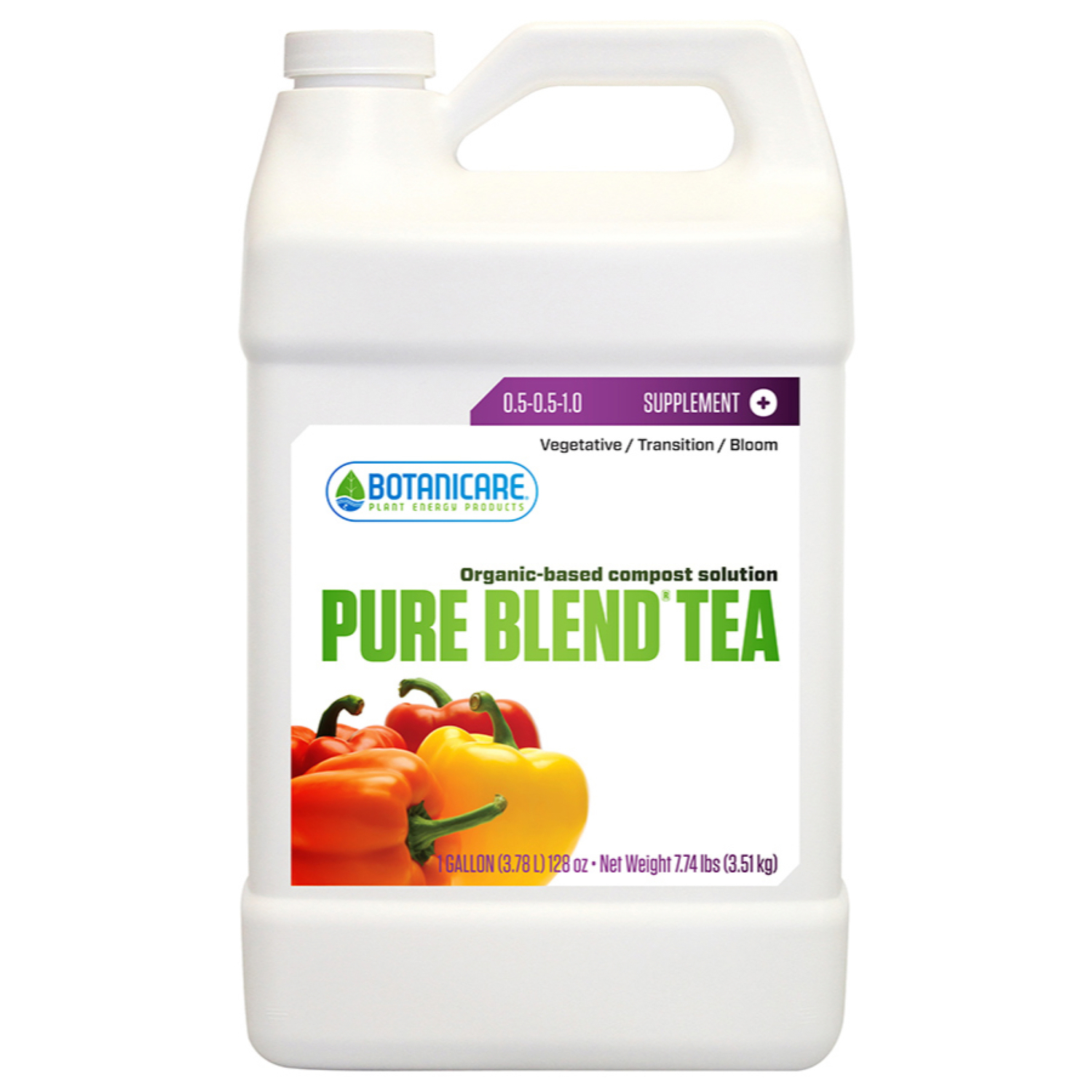 Botanicare Pure Blend Tea Organic Liquid Plant Supplement 1 gal - Intensery