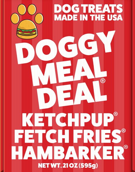 Fast Pet Food Doggy Meal Deal Jerky Dog Treats， 21-oz box - Intensery