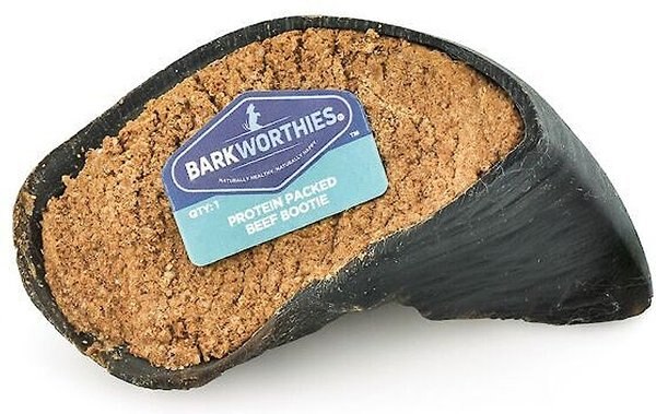 Barkworthies Superfood Packed Beef Bootie Sweet Potato， Pumpkin and Carrot Blend Dog Chew - Intensery
