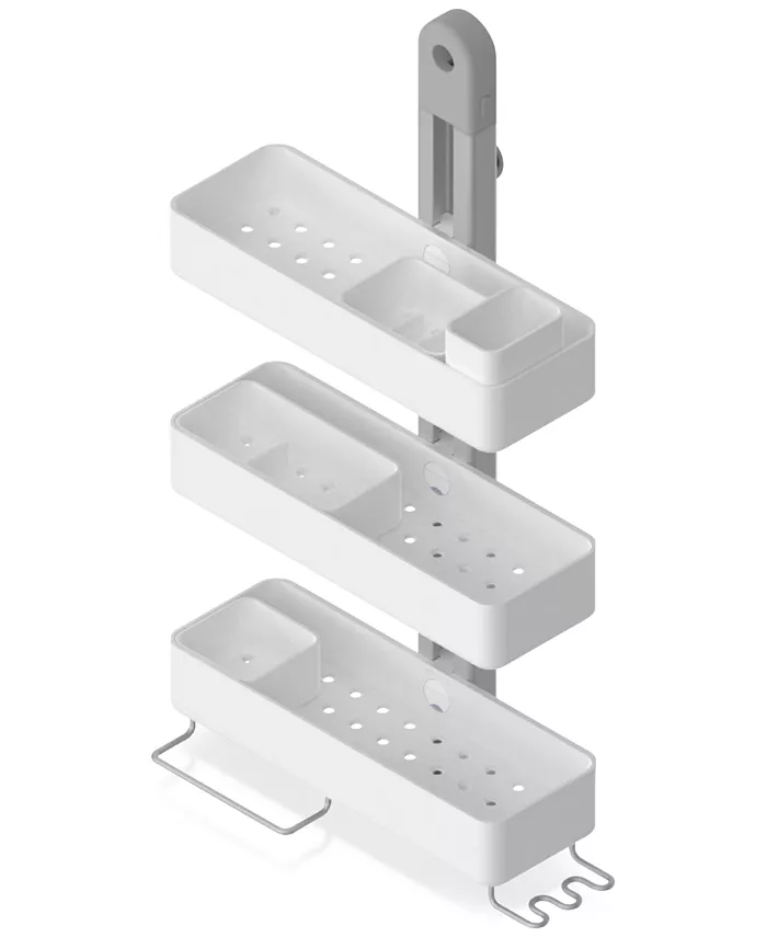 Sharper Image SpaStudio Modular 3-Tier Shower Caddy - Intensery
