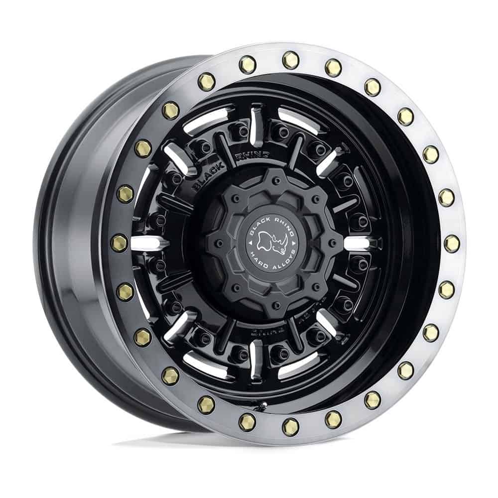Black Rhino BLABR 20X9.5 6X4.5 G-GNBLK-MCH-DTLP 12MM - Intensery
