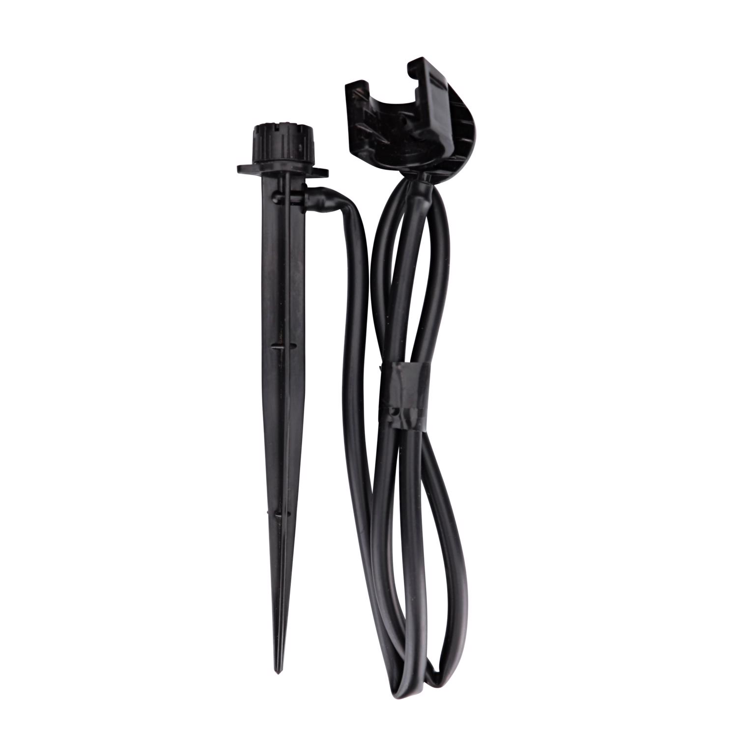 Raindrip For 1/4 in. Tubing Drip Irrigation Self-Piercing Clamp 6 in. H 1 pk - Intensery