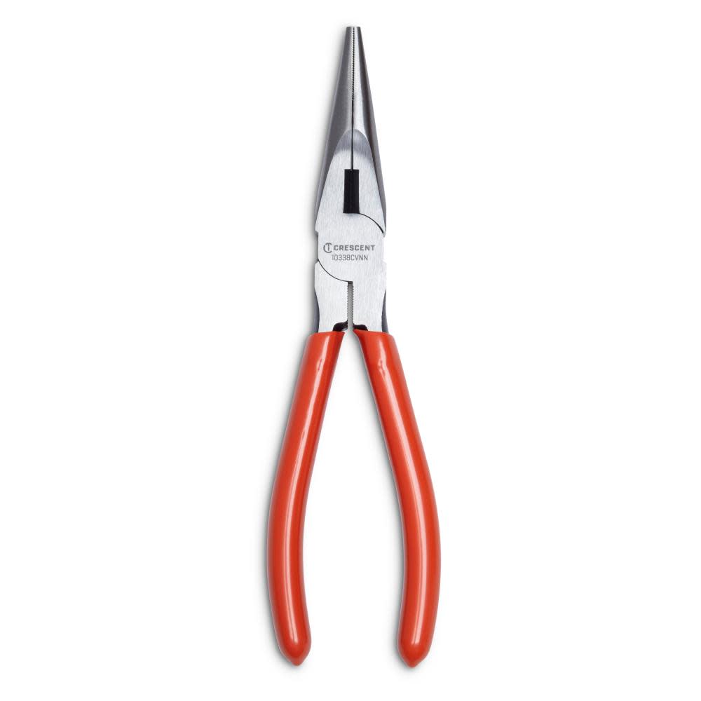 Crescent Plier 8 Long Chain Nose Dipped Grip - Intensery