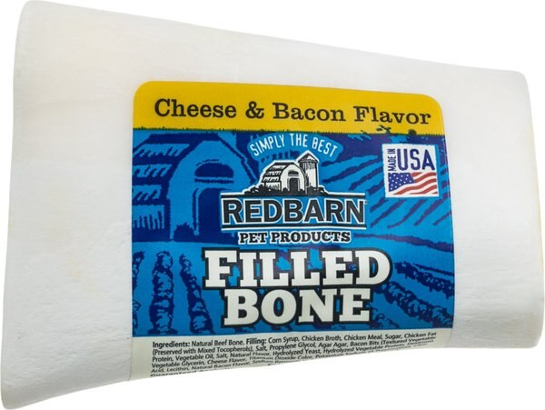 Redbarn Small Cheese n' Bacon Filled Bones Dog Treats - Intensery