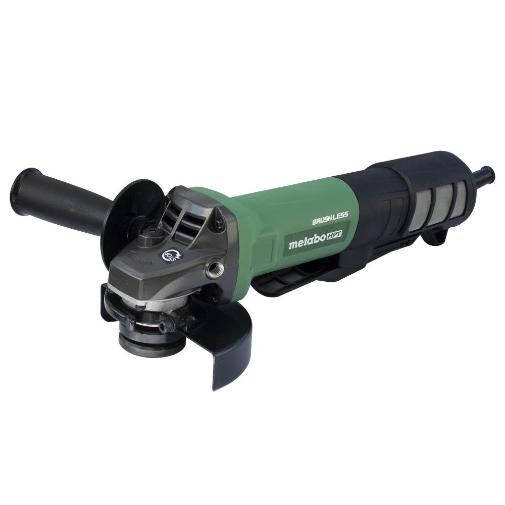 Metabo HPT Paddle Switch Disc Grinder with Lock off Switch 4 1/2 Inch 12 Amp - Intensery
