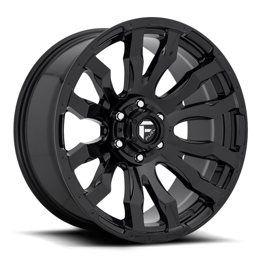 Fuel Off-Road D67520829235 Fuel Off-Road Blitz D675 Gloss Black Wheels - Intensery