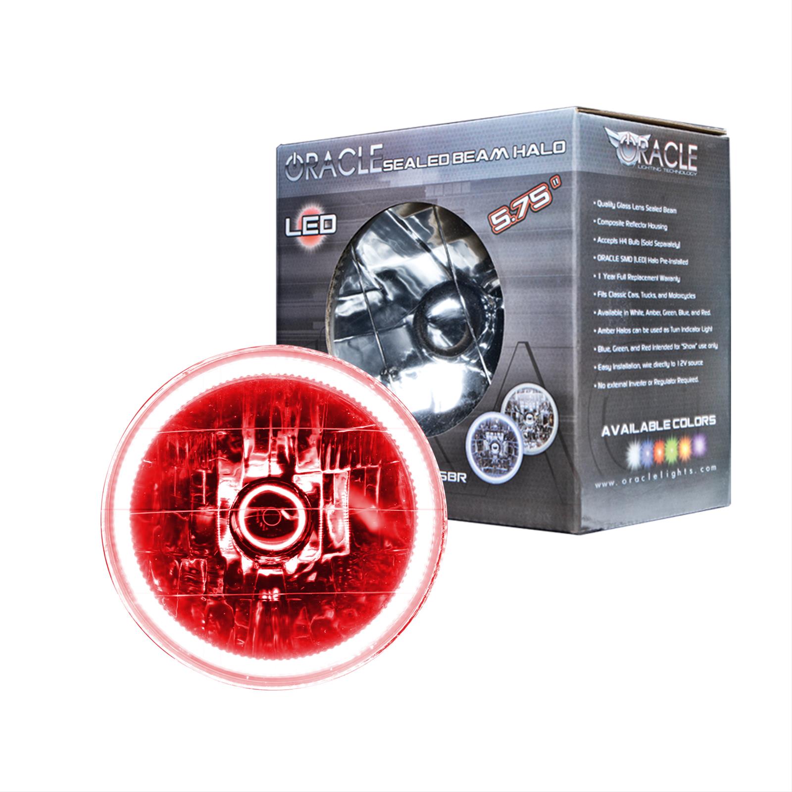 Oracle Lighting 6904-003 Oracle Sealed Beam Conversion Halo Lights - Intensery