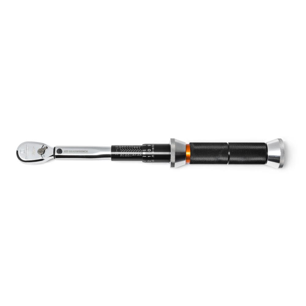 1/4 in Drive 120XP Micrometer Torque Wrench 30-200 in/Lbs - Intensery