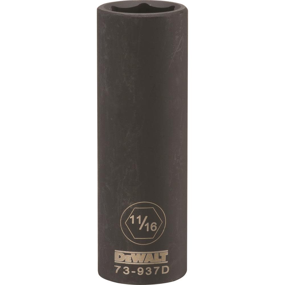 DEWALT 1/2 Drive X 11/16 6PT Deep Impact Socket DWMT73937OSP from DEWALT - Intensery