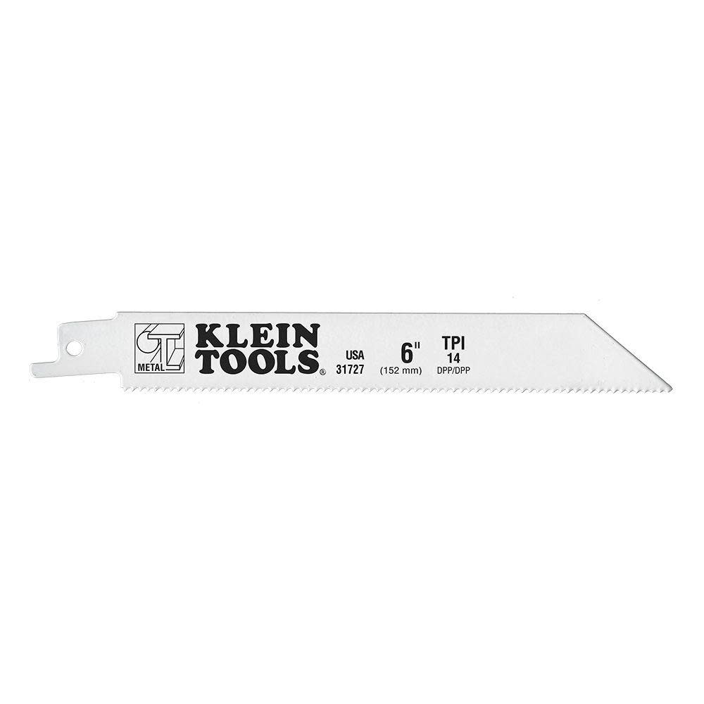 Recip. Saw Blades， 6 14 TPI-5 Pk - Intensery