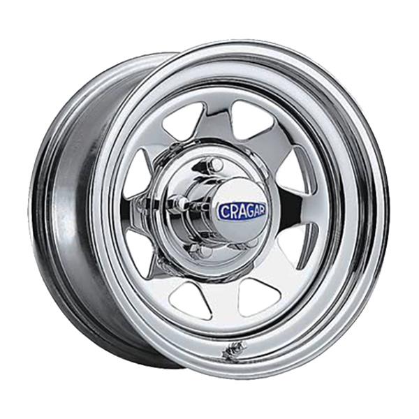 Cragar 1527480402B Cragar Chrome Nomad II Wheels - Intensery