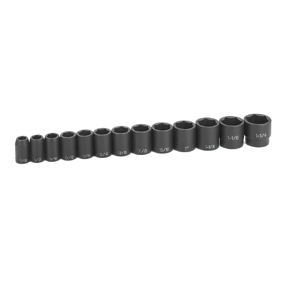 1/2 Drive 13 Piece Standard Set - Intensery