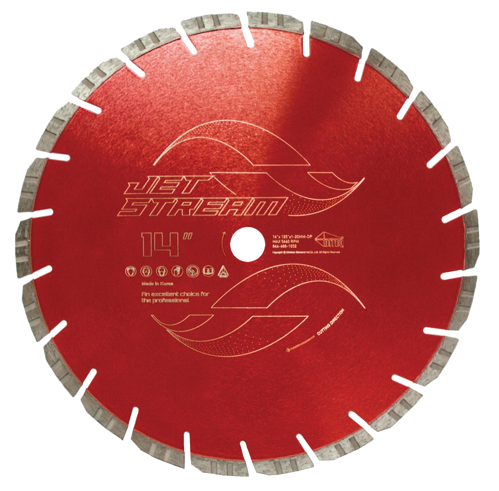 12 Jet Stream Diamond Blades - Intensery