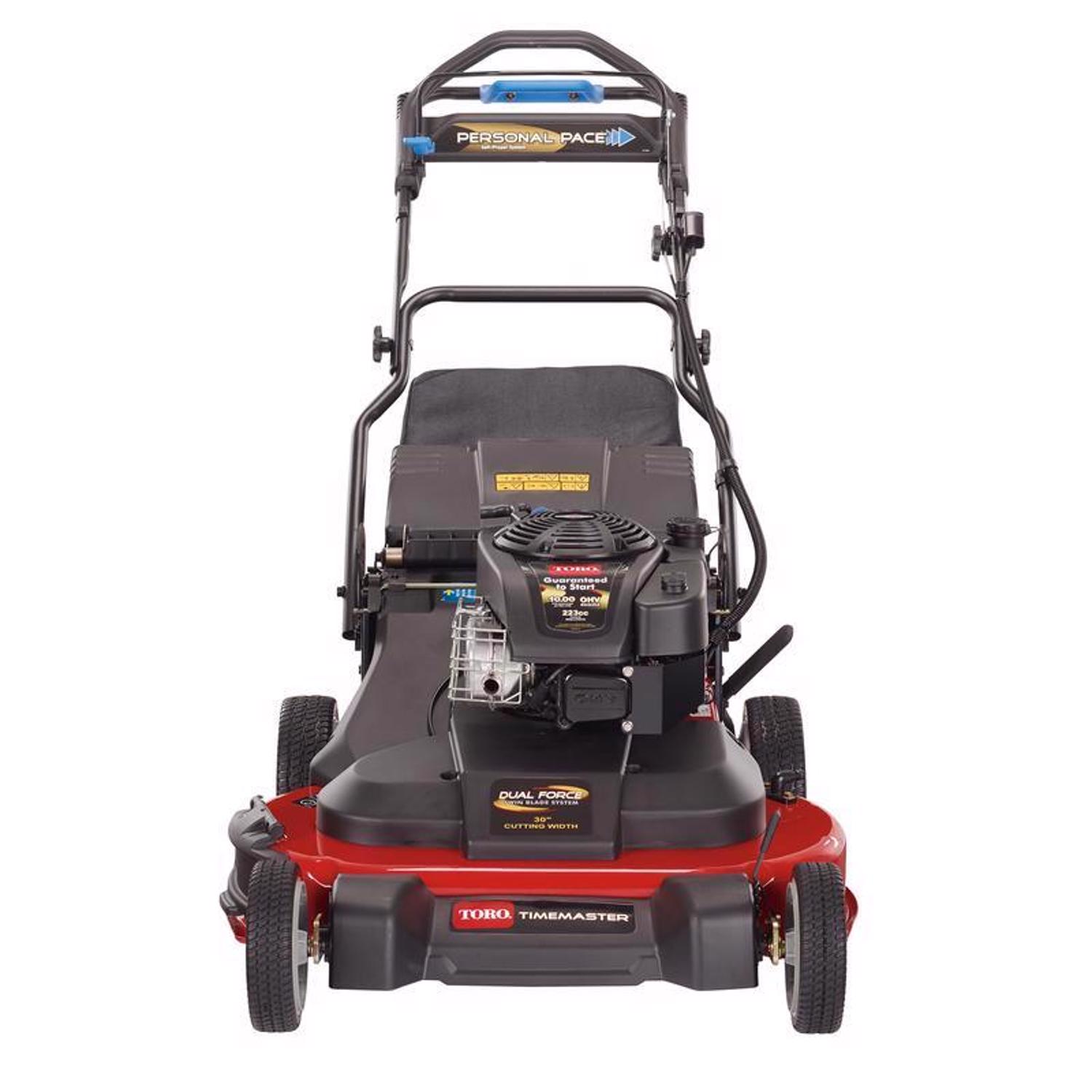 Toro Personal Pace TimeMaster 21199 30 in. 223 cc Gas Self-Propelled Lawn Mower - Intensery
