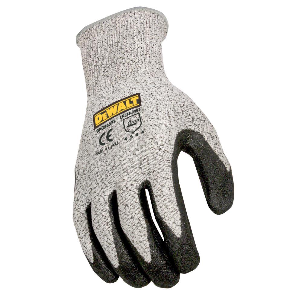 DEWALT DPG805 Tekora Shell Foam NBR Dip Cut 5 - Gray XL DPG805XL from DEWALT - Intensery