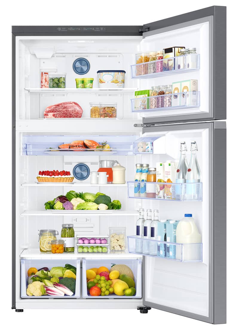 21 Cu. Ft. Fingerprint Resistant Stainless Steel Top Freezer Refrigerator With FlexZone - Intensery