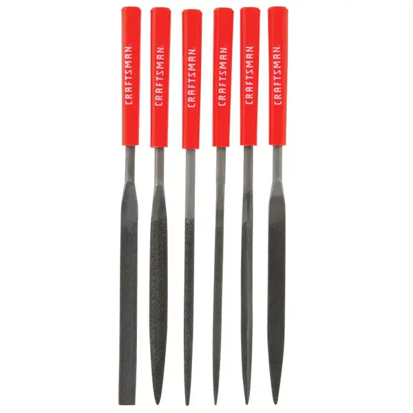 Craftsman 6 Piece Needle File Set - Intensery