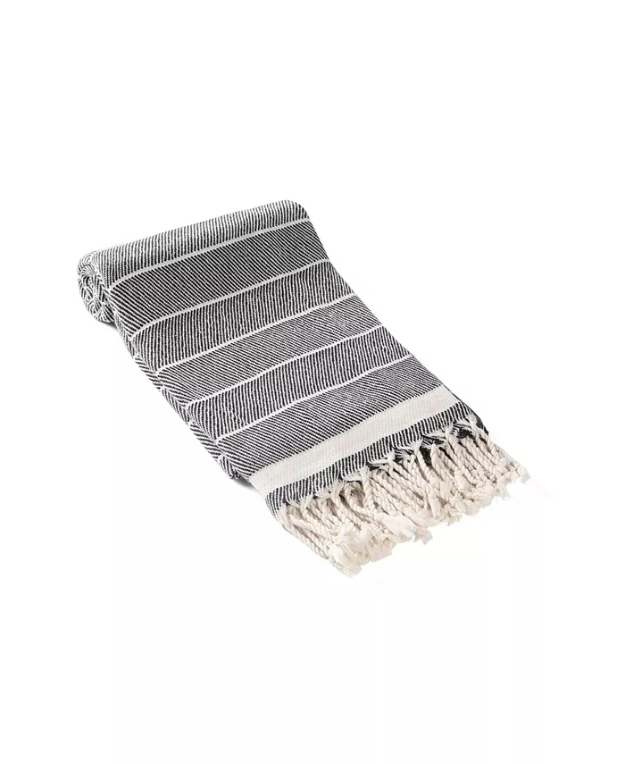 Olive and Linen Lena Towel or Throw - Intensery