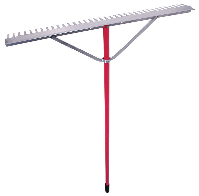 Razor-Back 66.6 in. 36 Tine Aluminum Rake Aluminum Handle - Intensery