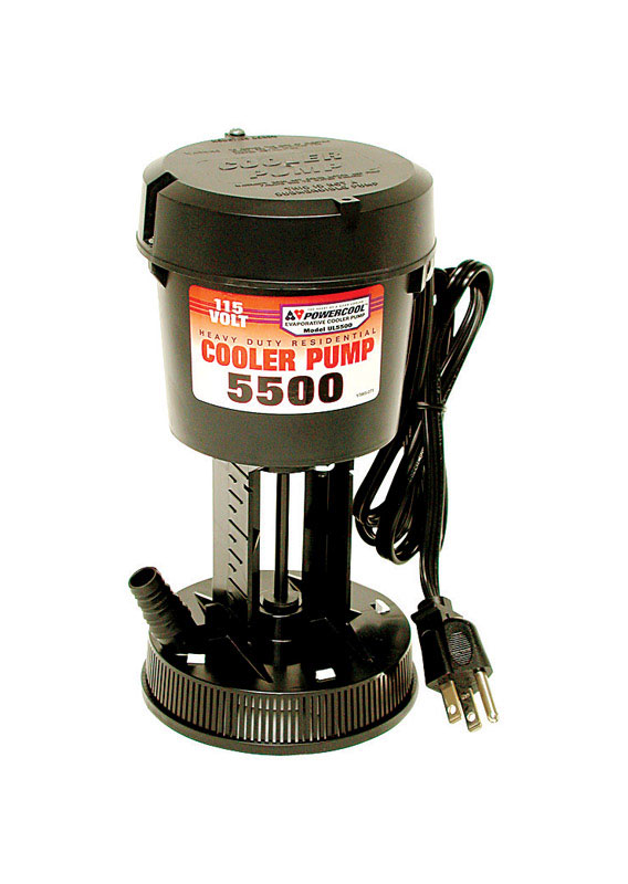 Dial Black Plastic Evaporative Cooler Pump - Intensery