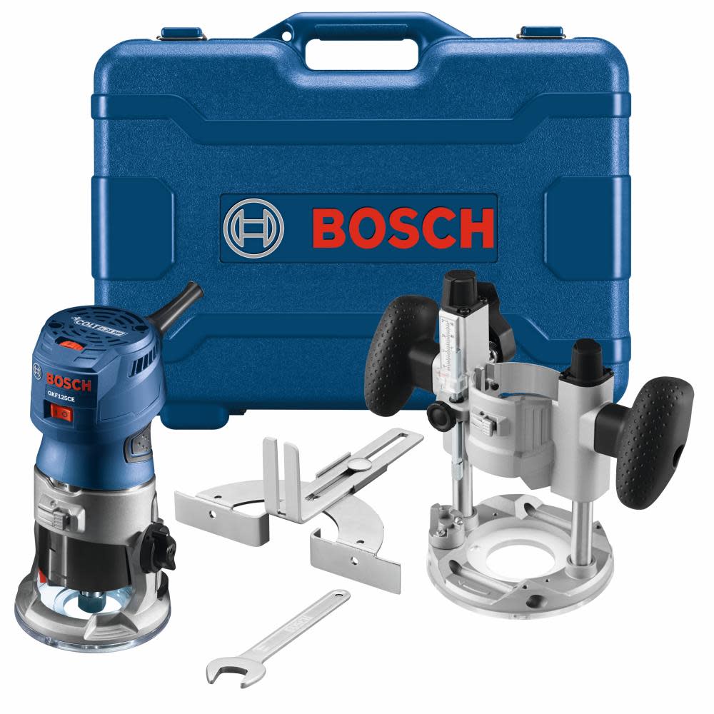 Bosch Colt Palm Router Combination Variable Speed Kit 1.25 HP Max Factory Reconditioned - Intensery
