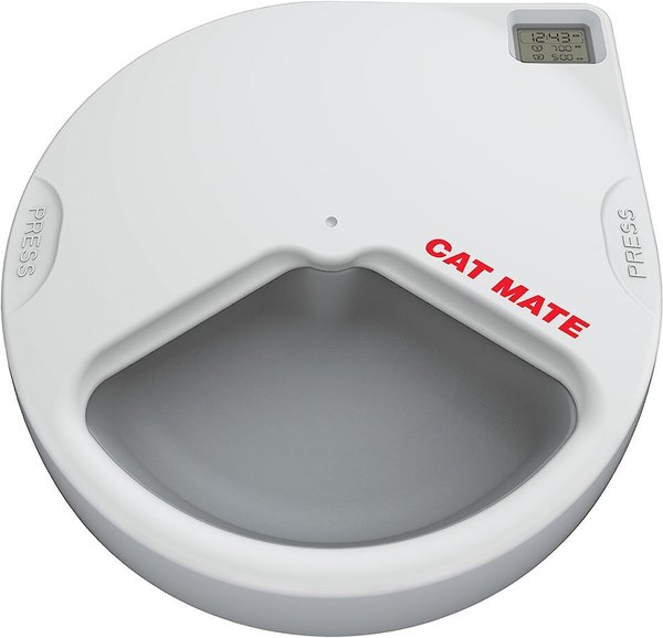 Cat Mate C300 Automatic Dog and Cat Feeder， 3-cup - Intensery