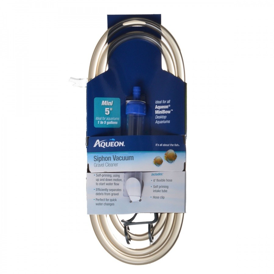 Aqueon Siphon Vacuum Gravel Cleaner - Mini - 5
