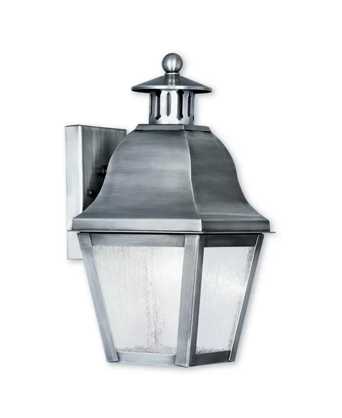 Livex Amwell 1-Light Outdoor Wall Lantern - Intensery