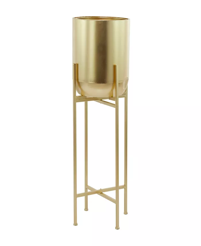 CosmoLiving Metal Indoor Outdoor Dome Planter with Removable Stand - Intensery