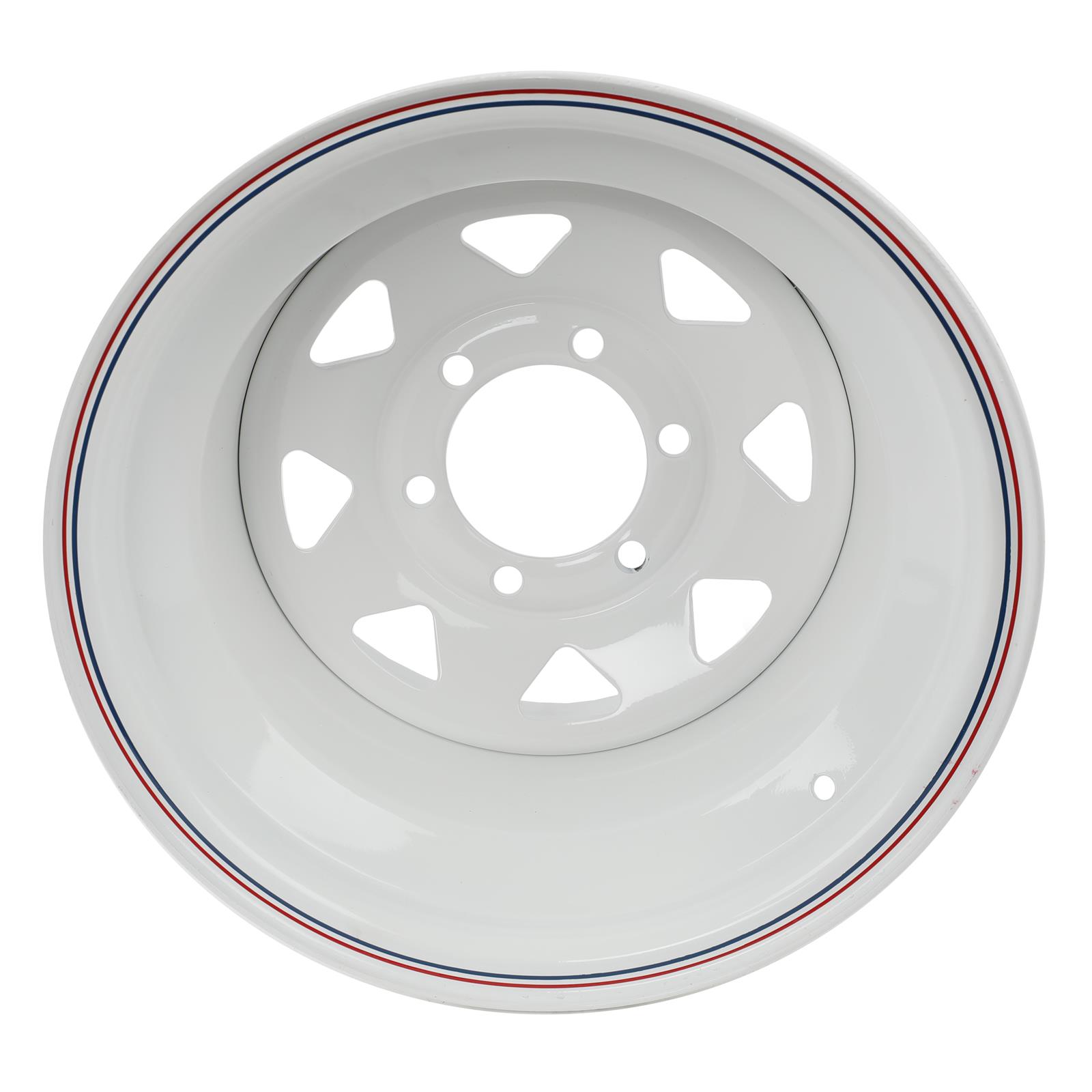 U.S. Wheel 70-5060 U.S. Wheel 70 Series White 8-Spoke Wheels - Intensery