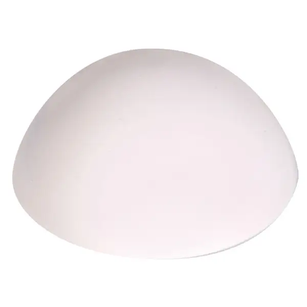 Hillman White Soft Wall Door Stop - Intensery