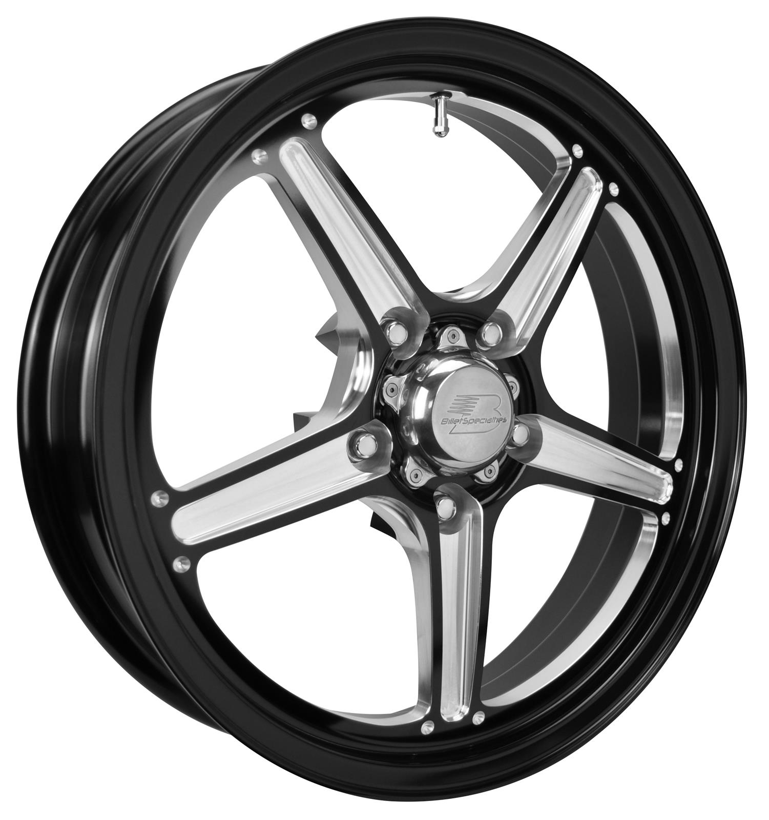 Billet Specialties RSFB37456120 Billet Specialties Street Lite Black One-Piece Wheels - Intensery