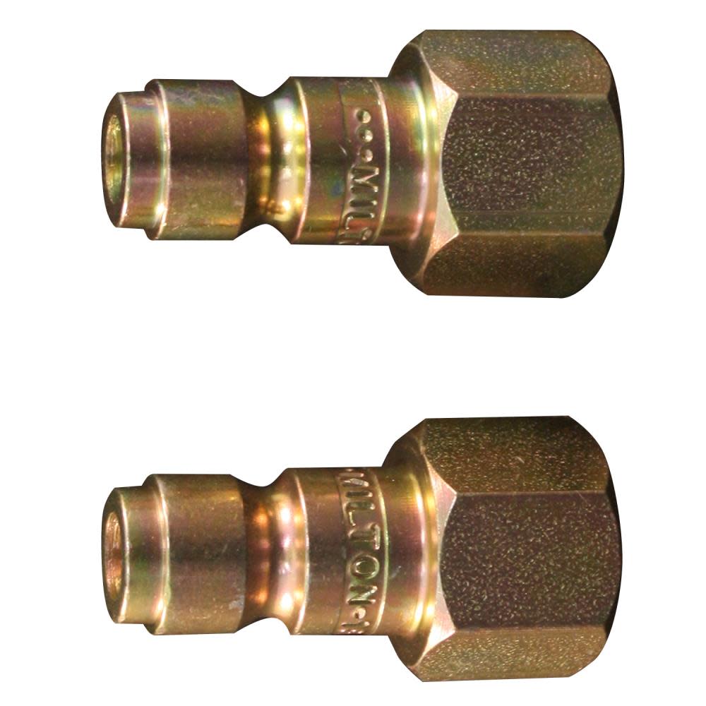Milton® (S-1808) 3/8 FNPT P Style Plug - Intensery