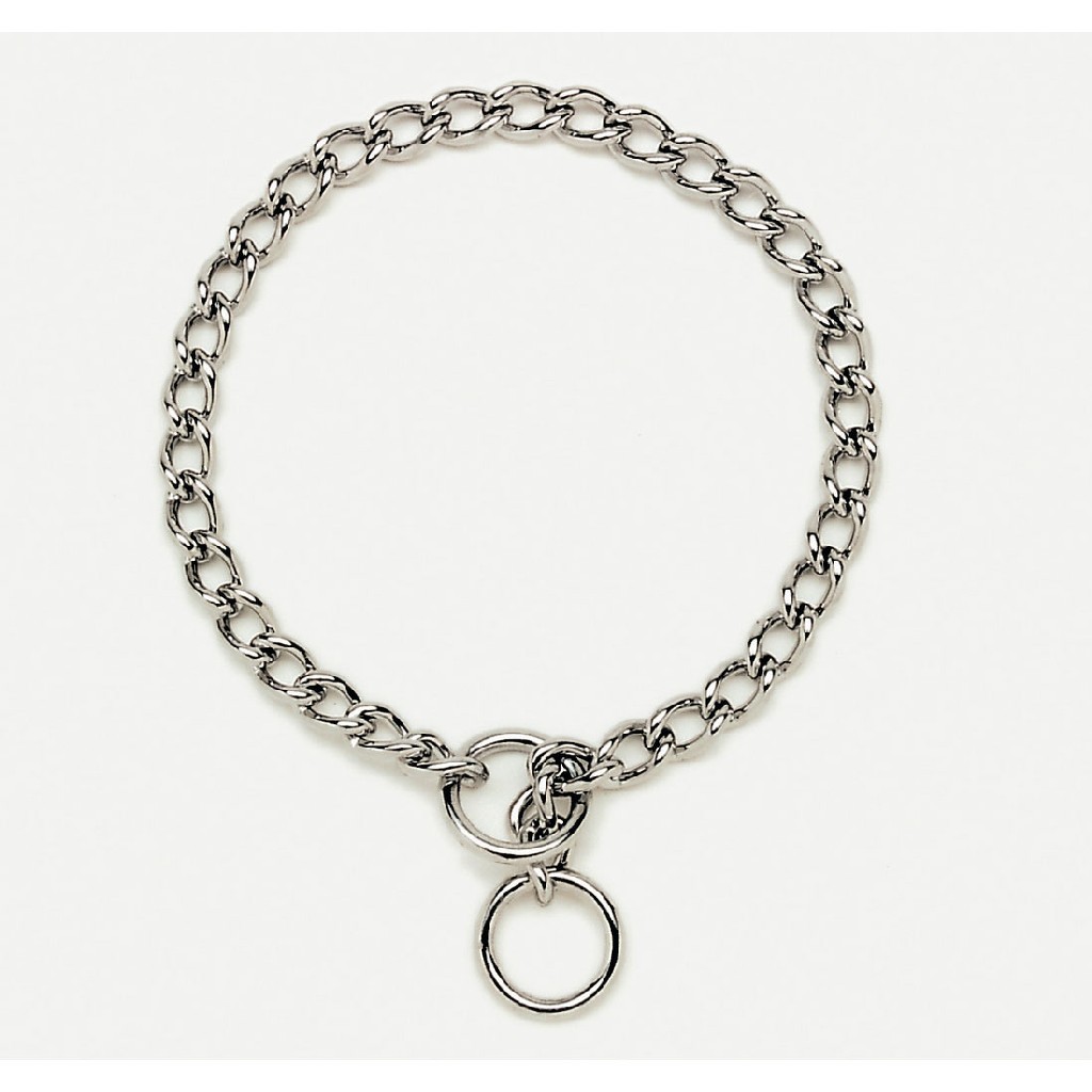 Coastal Pet Products Titan Training Chain Collar 2.5mm Silver - 05525-G2520 - Intensery