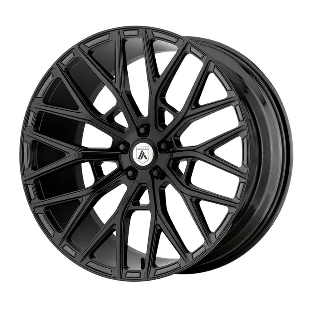 Asanti Black ABL-21 LEO AB21 22X10.5 5X115 G-BLK 25MM - Intensery