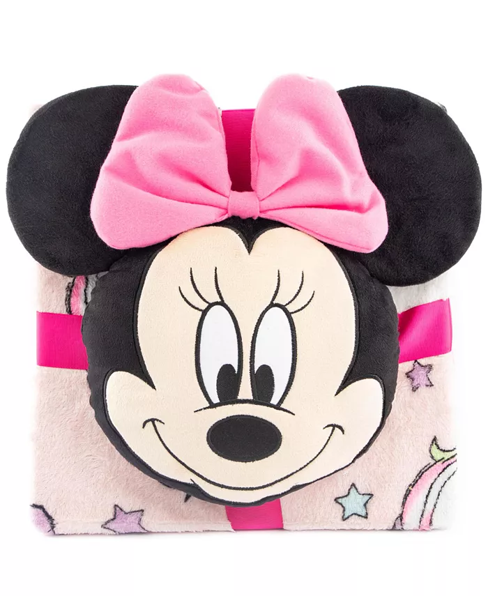 Disney CLOSEOUT! Minnie Mouse 2-Pc. Pillow  Blanket Nogginz Set - Intensery