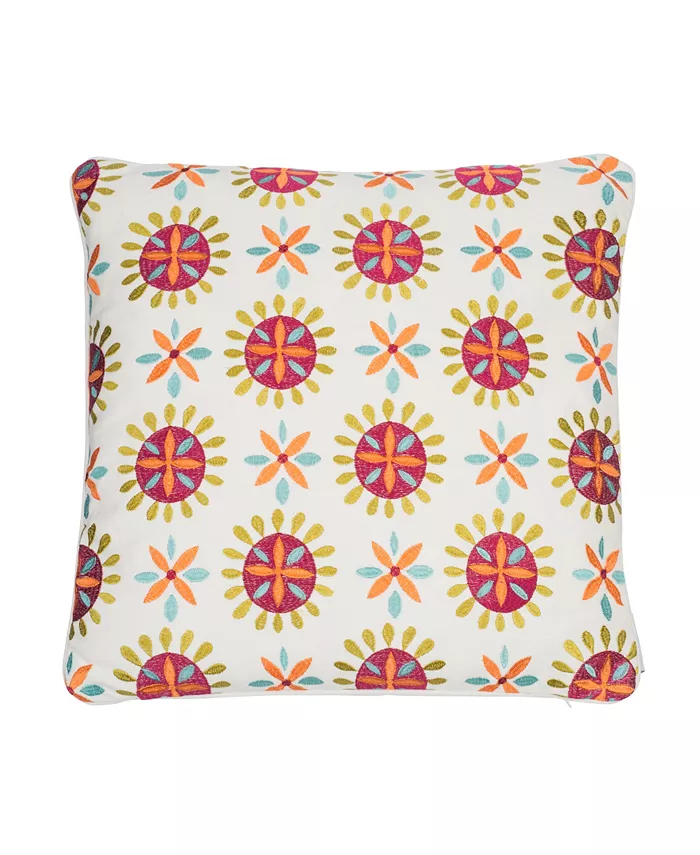 Levtex Tivoli Bone Stripe Decorative Pillow， 20