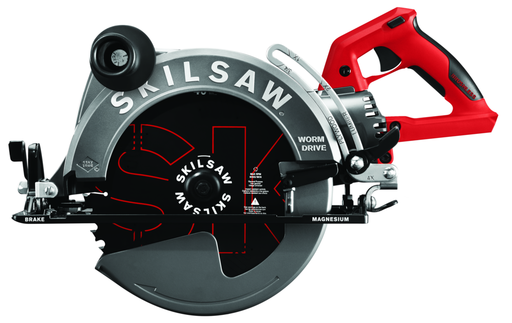 Skilsaw 10-1/4 TRUEHVL™ Cordless Worm Drive Saw， Bare Tool - Intensery
