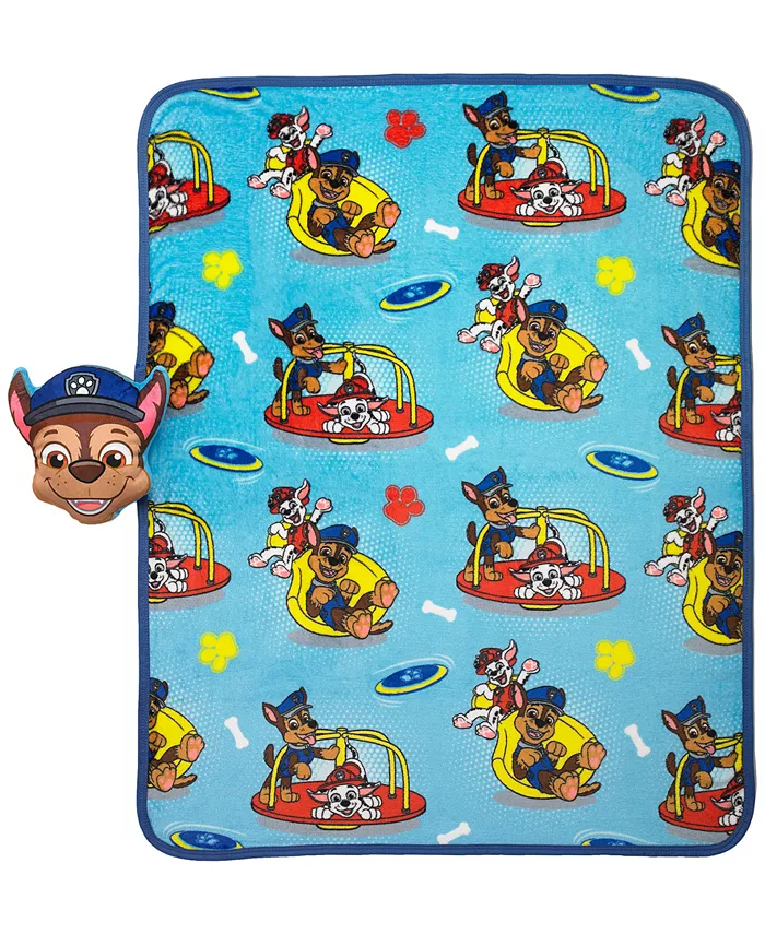 Franco Manufacturing Co CLOSEOUT! PAW Patrol Pillow Throw 2-Pc. Nogginz Set - Intensery