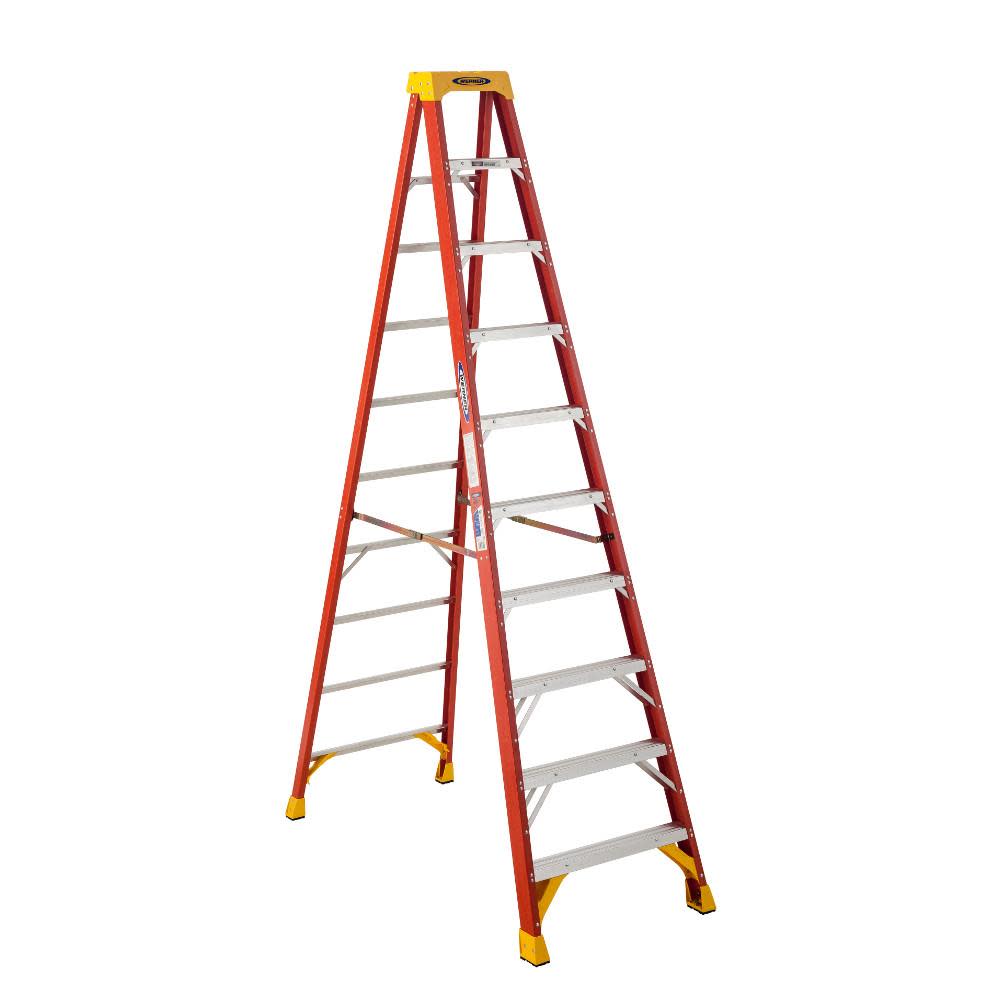 10 Ft. Type IA Fiberglass Step Ladder - Intensery