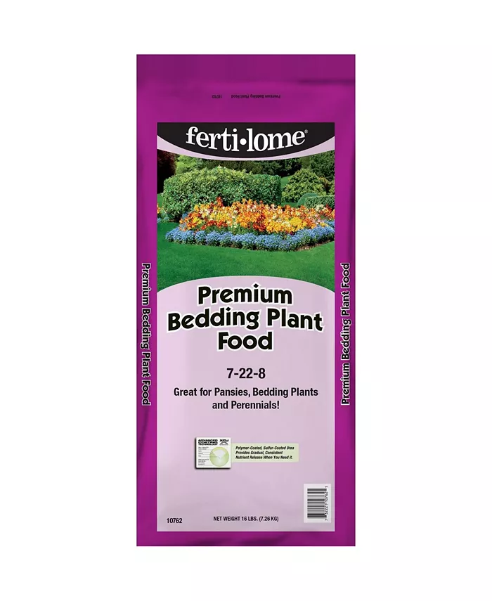Fertilome Premium Bedding Plant Food 7-22-8， 16lb - Intensery