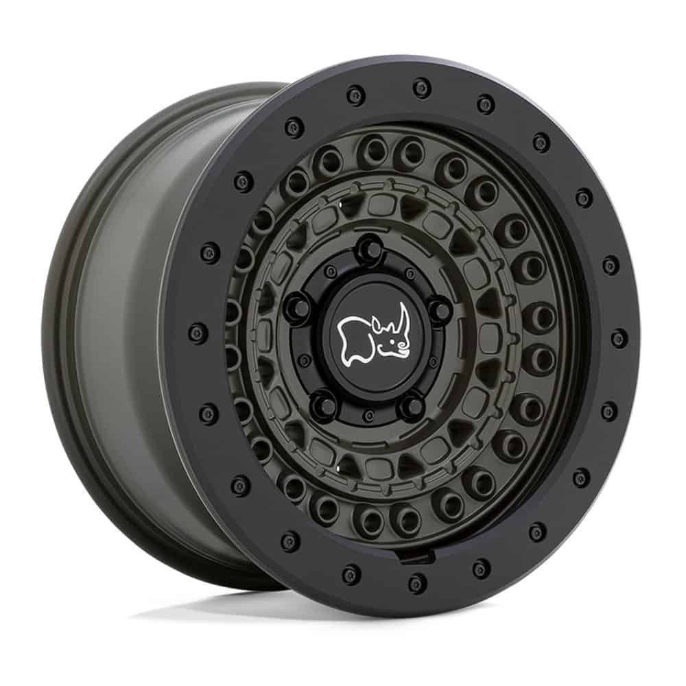 Black Rhino Wheels BRBCD 18X9 5X150 OD-GRN BLK-RKGRD 10MM - Intensery