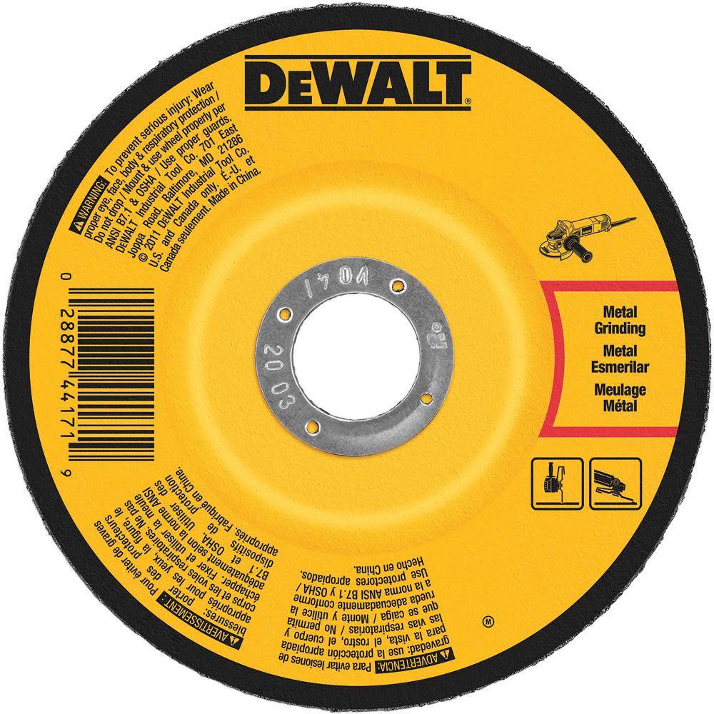 DEWALT 9 In. x 1/4 In. x 7/8 In. Fast Cutting Abrasive DW4549 from DEWALT - Intensery