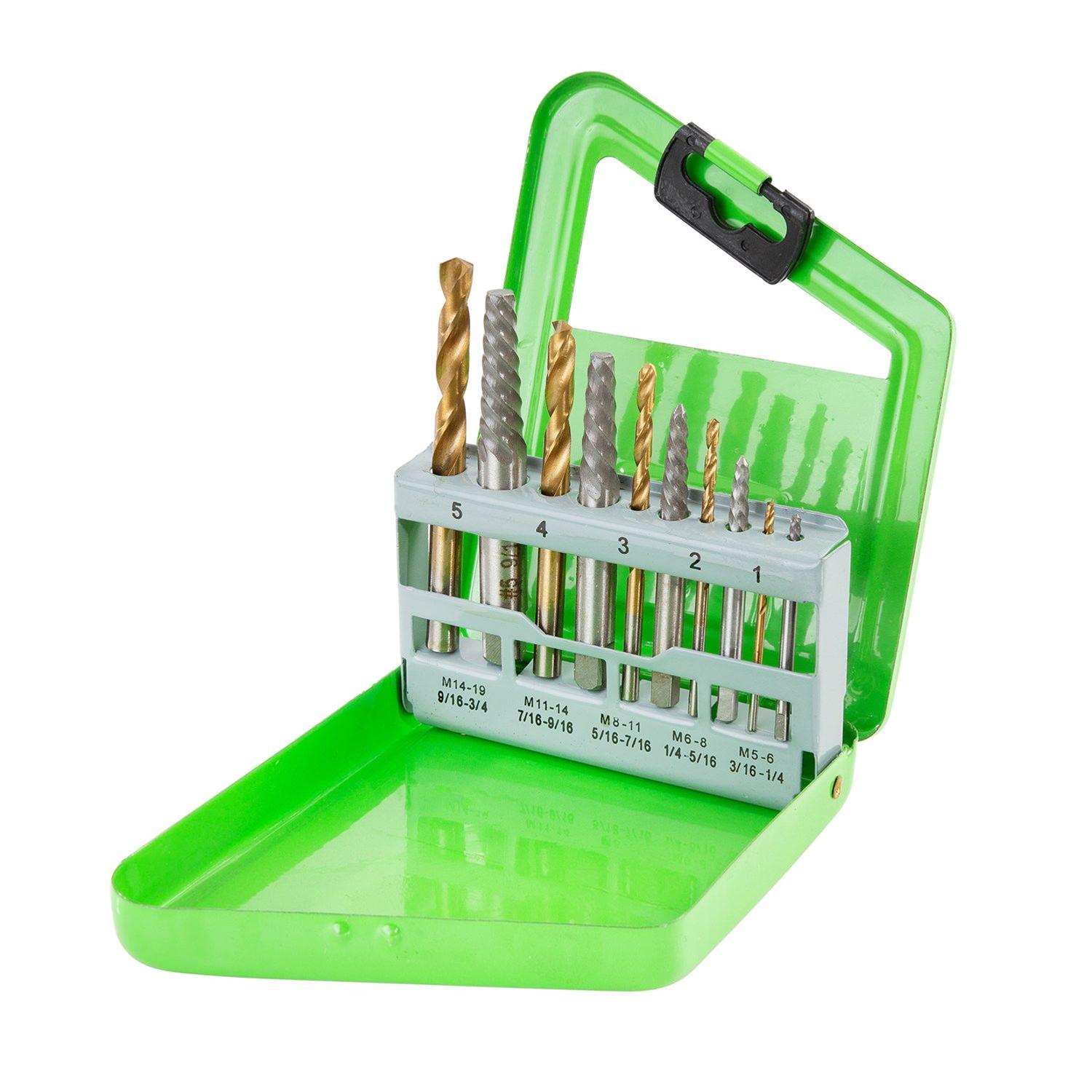 OEMTools 25467 OEM Automotive Tools 10-Piece Bolt Extractor Sets - Intensery
