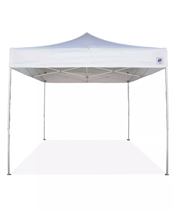E-Z UP Event Shelter 100 Square Feet of Shade Vendor Friendly All Pop-Up Straight Leg Basic Tent - Intensery
