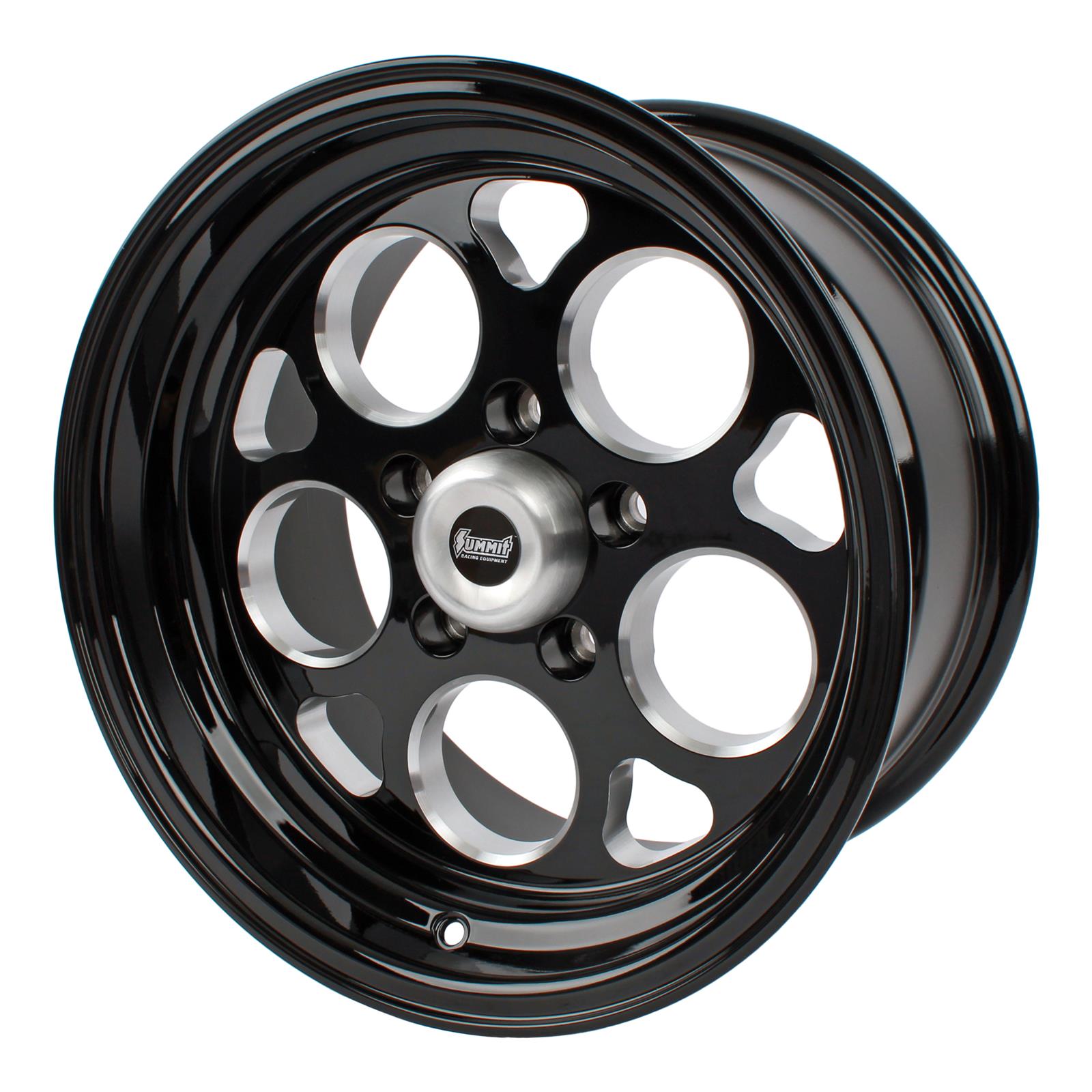 Summit Racing SUM-561B-58650 Summit Racing Equipmentand#174; Drag-Thrust Wheels - Intensery
