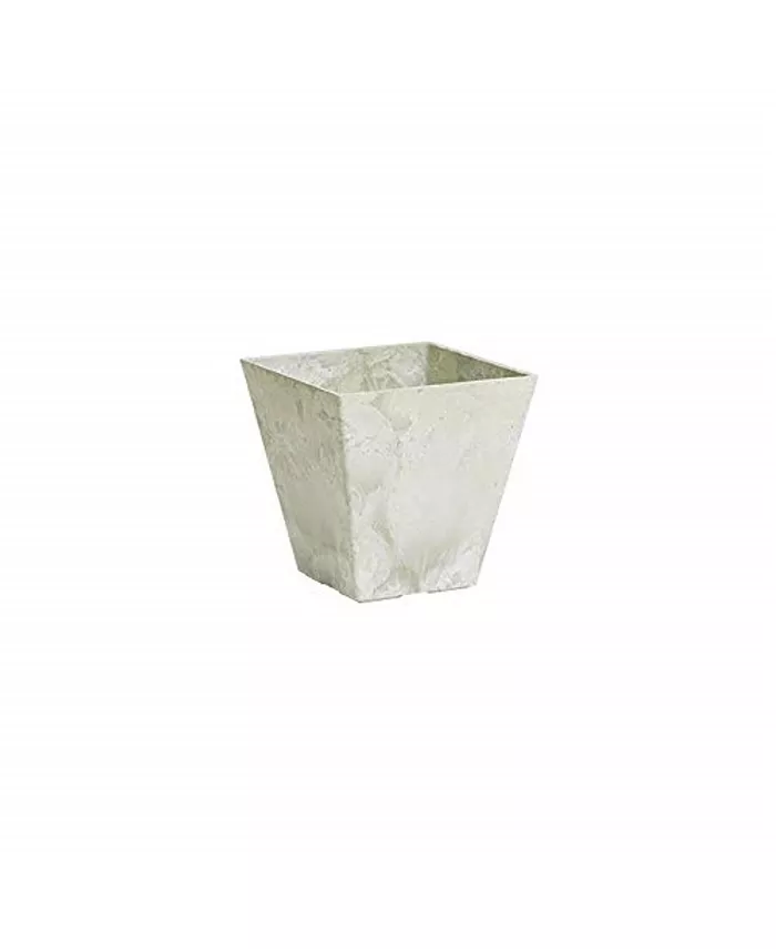 Novelty 35080 Ella Square Planter Artstone Collection Mint - 6 inch - Intensery