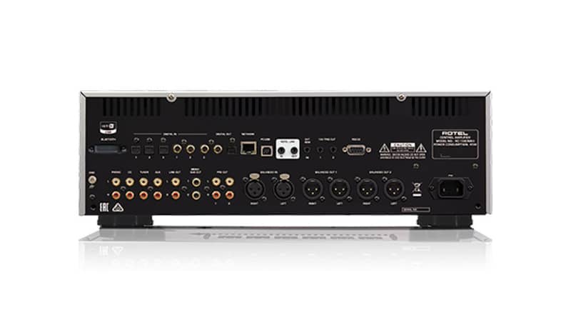 Rotel RC-1590MKII Black Stereo Preamplifier - Intensery
