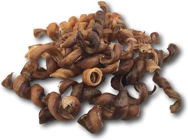 Top Dog Chews Bully Stick Spirals Dog Treats - Intensery